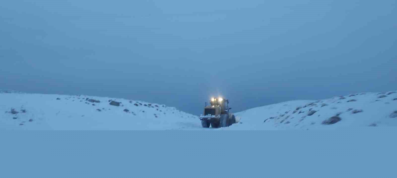 Iğdır’da karla mücadelede başarı: Kapalı köy yolu kalmadı
