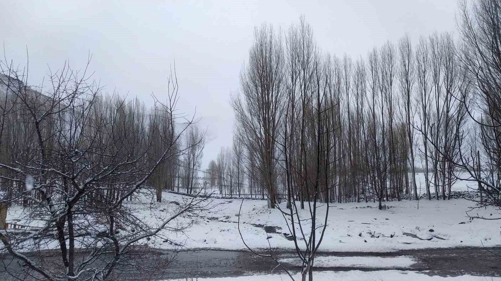 Iğdır’da nisan sürprizi: Yüksek kesimlerde kar, merkezde yağmur etkili
