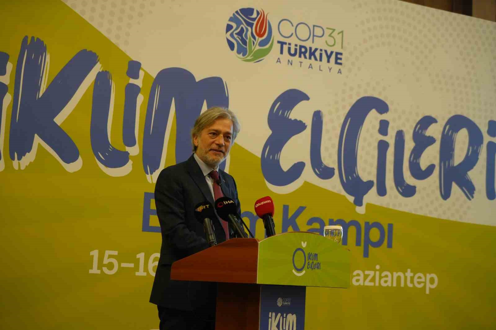 İklim Elçileri Gaziantep’te buluştu
İklim Elçileri Gaziantep’te buluştu