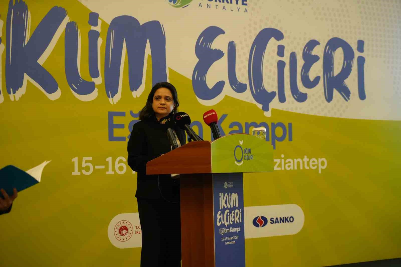 İklim Elçileri Gaziantep’te buluştu
İklim Elçileri Gaziantep’te buluştu