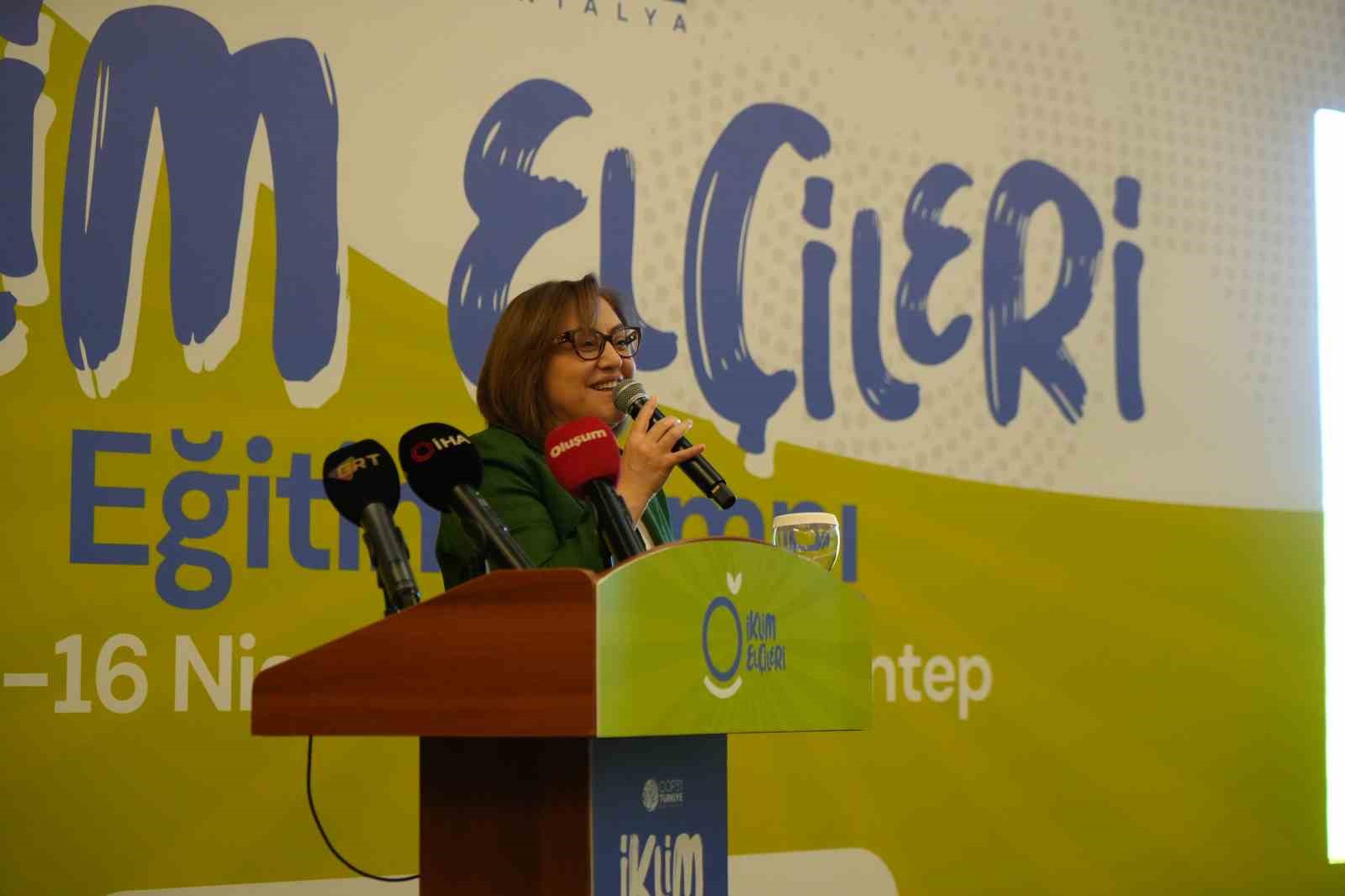 İklim Elçileri Gaziantep’te buluştu
İklim Elçileri Gaziantep’te buluştu