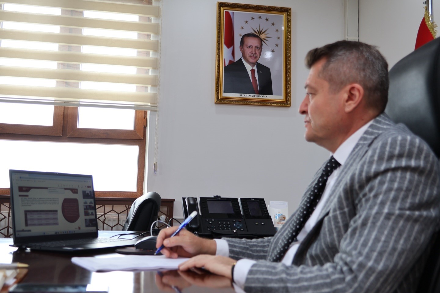 İl Müdürü Şimşek ortak yazılı sınav toplantısına katıldı
