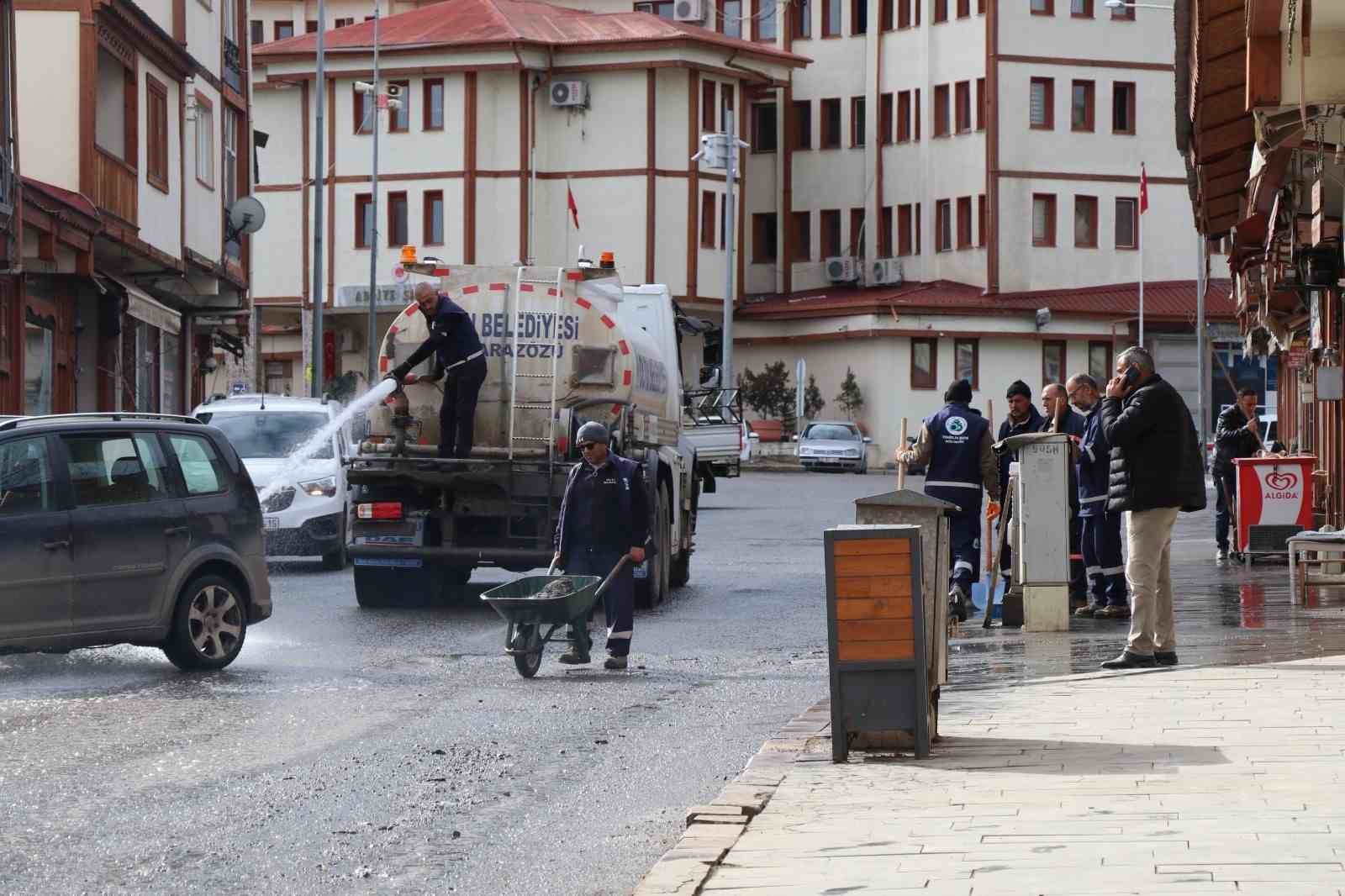 İlçede bayram öncesi temizlik
