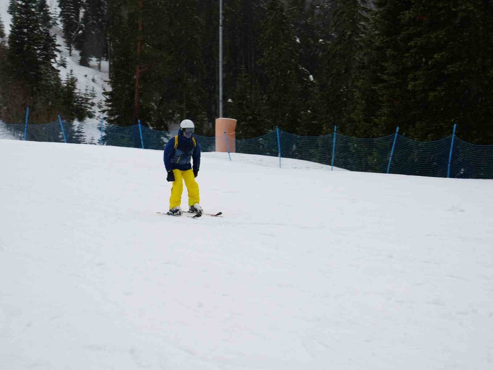 Ilgaz Dağı’na kayakseverler akın etti
