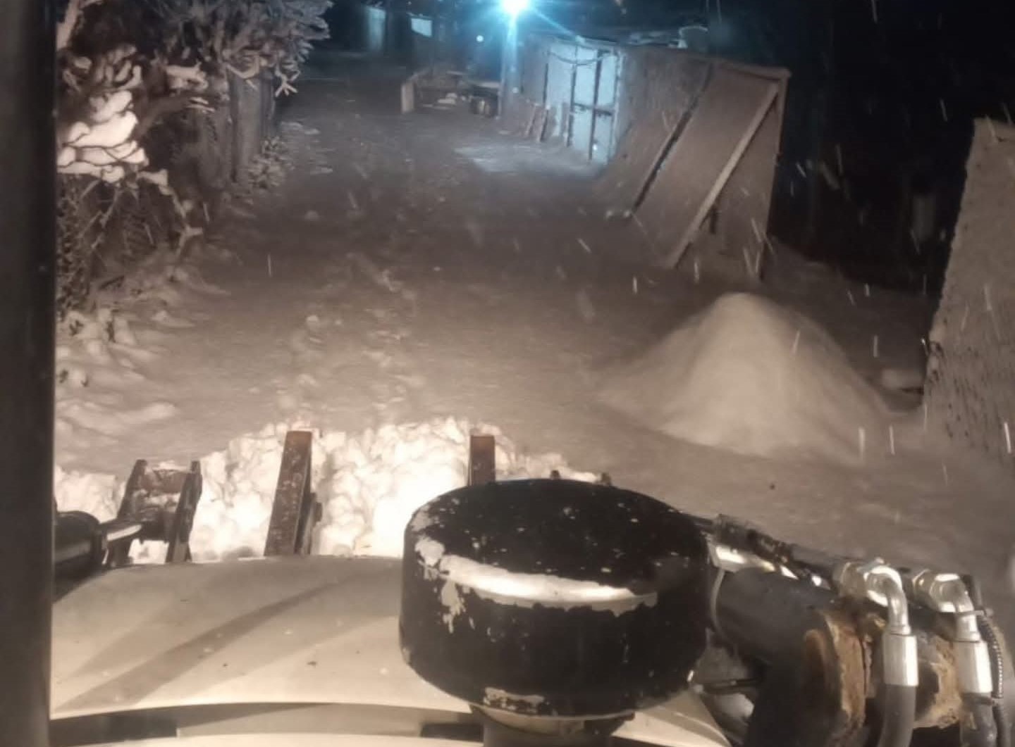 İlkadım’da karla mücadele
