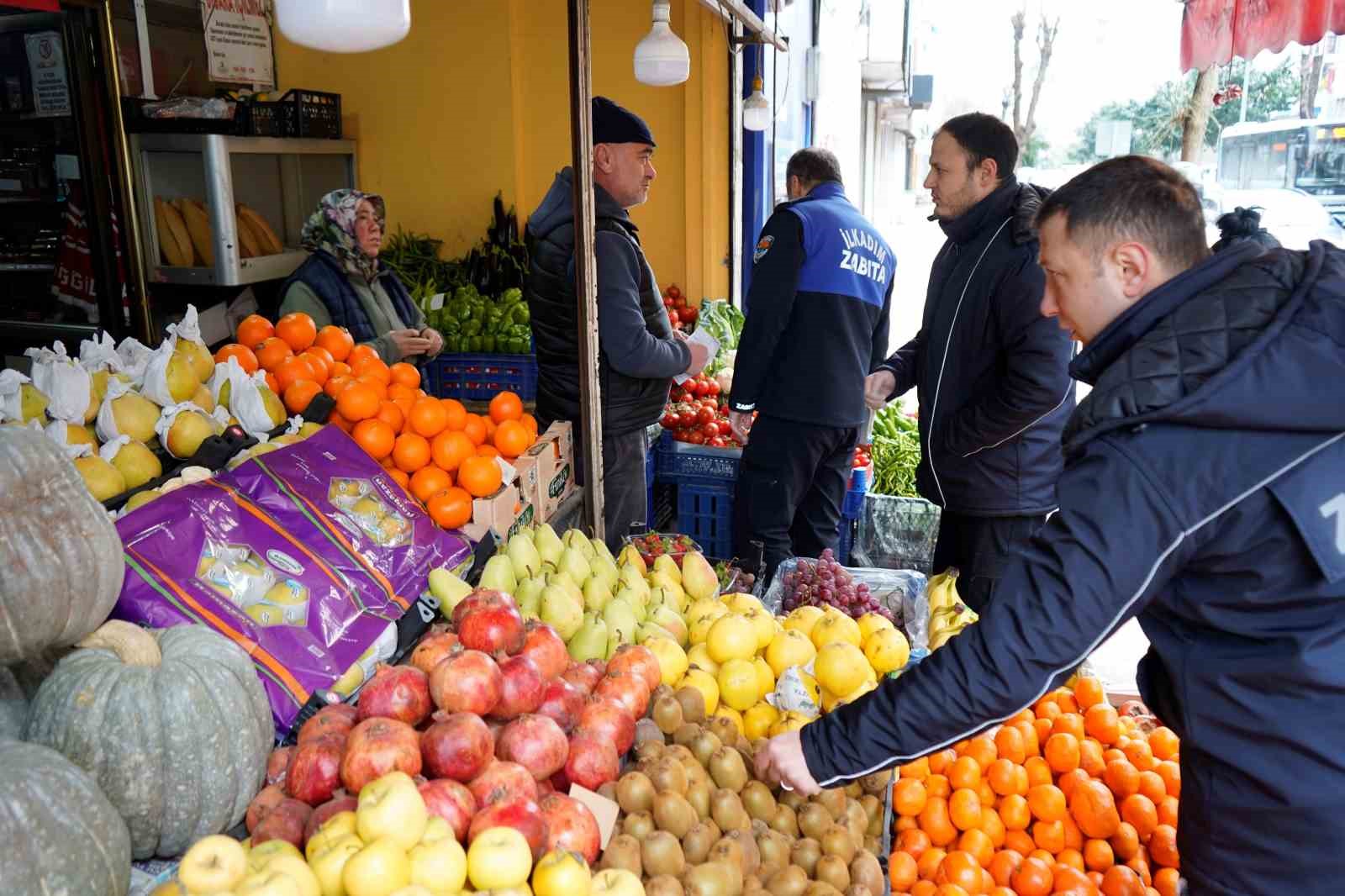 İlkadım’da zabıtadan Ramazan ayı öncesi denetim
