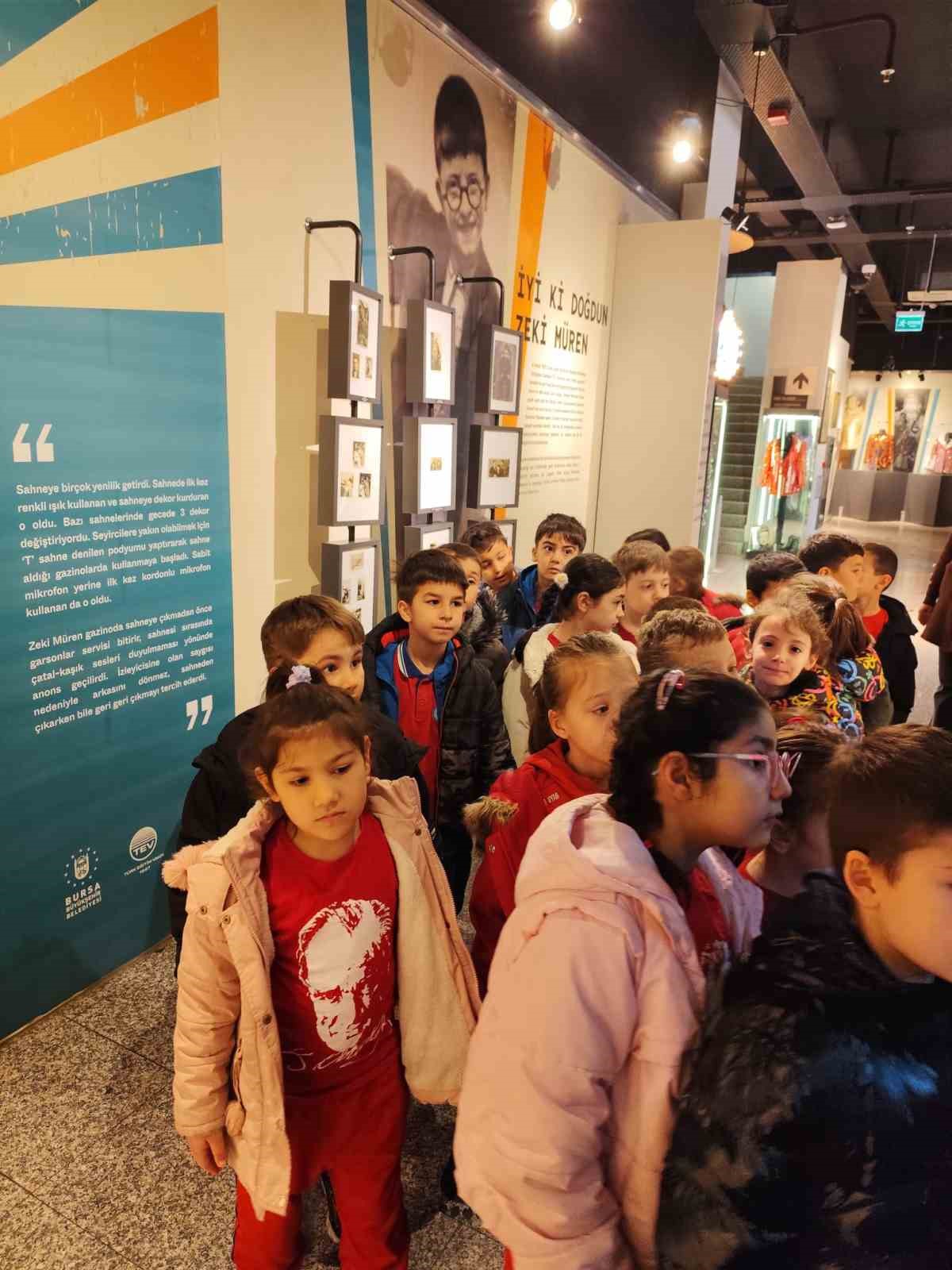 İlkokul öğrencileri, Kent Müzesi’nde tarihe yolculuk yaptı
