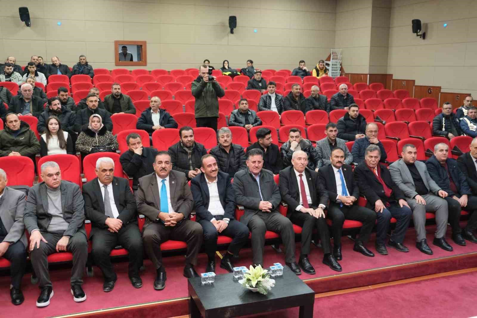 İncesu Şoförler ve Otomobilciler Odası’nda Büyüköz güven tazeledi
