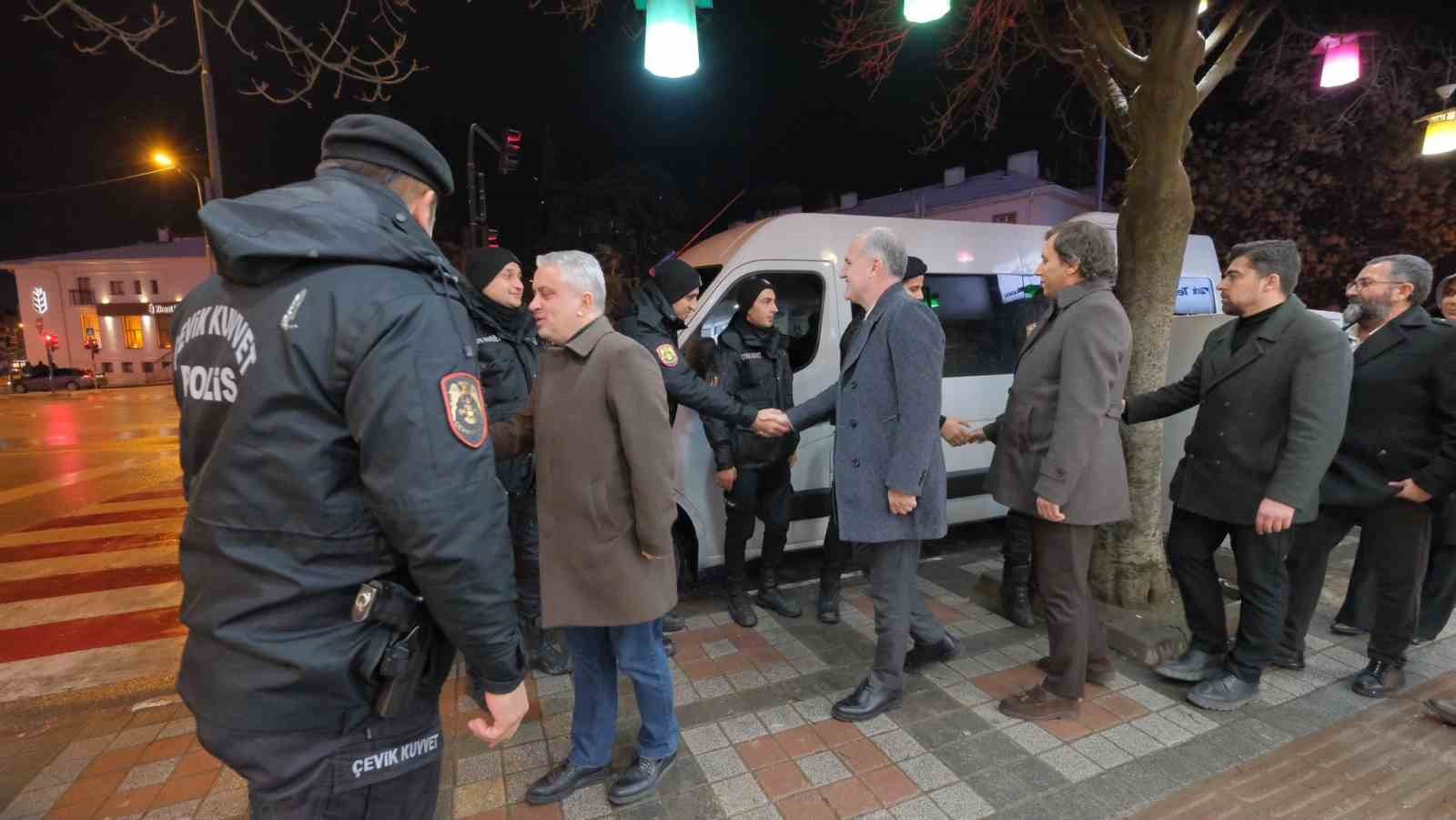 İnegöl protokolünden yeni yıl ziyaretleri
