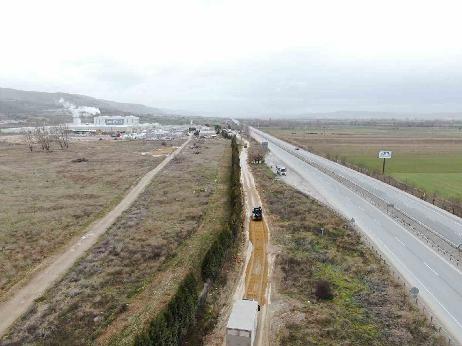 İnönü Belediyesi’nden ulaşım altyapısına iyileştirme çalışması
