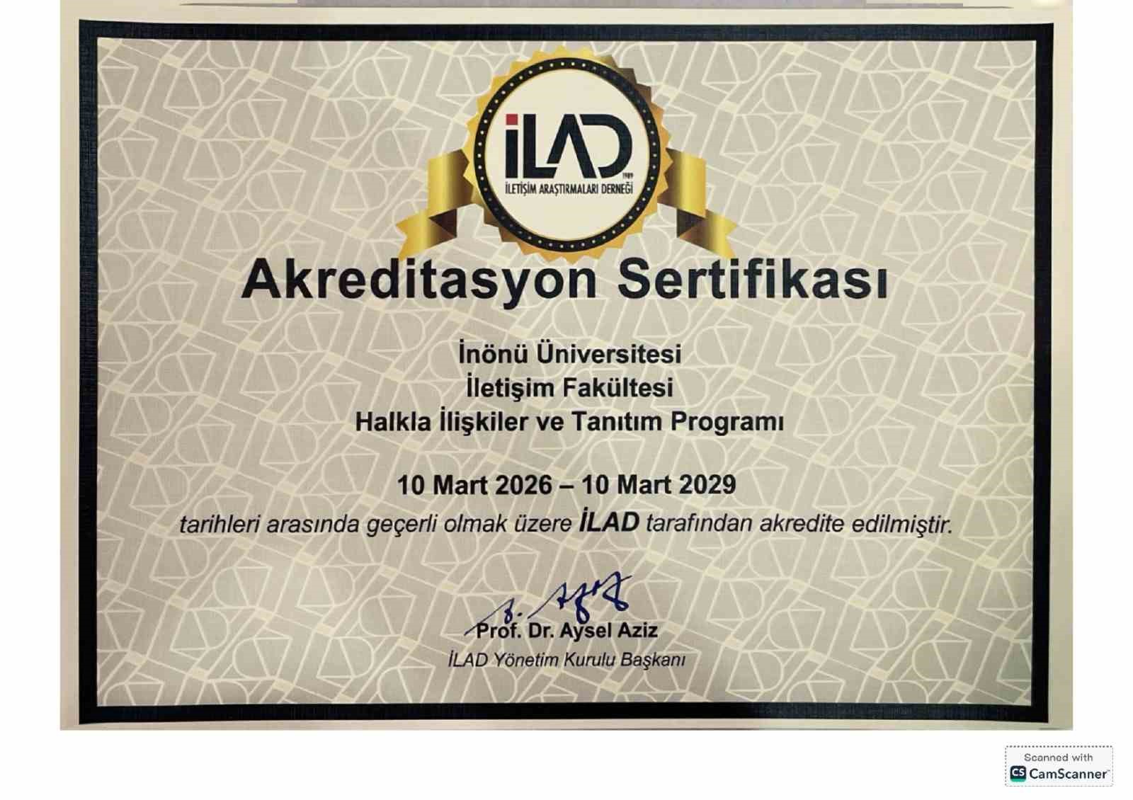 İnönü Üniversitesi İletişim Fakültesi’nin 2 bölümü akredite edildi
İnönü Üniversitesi İletişim Fakültesi’nin 2 bölümü akredite edildi