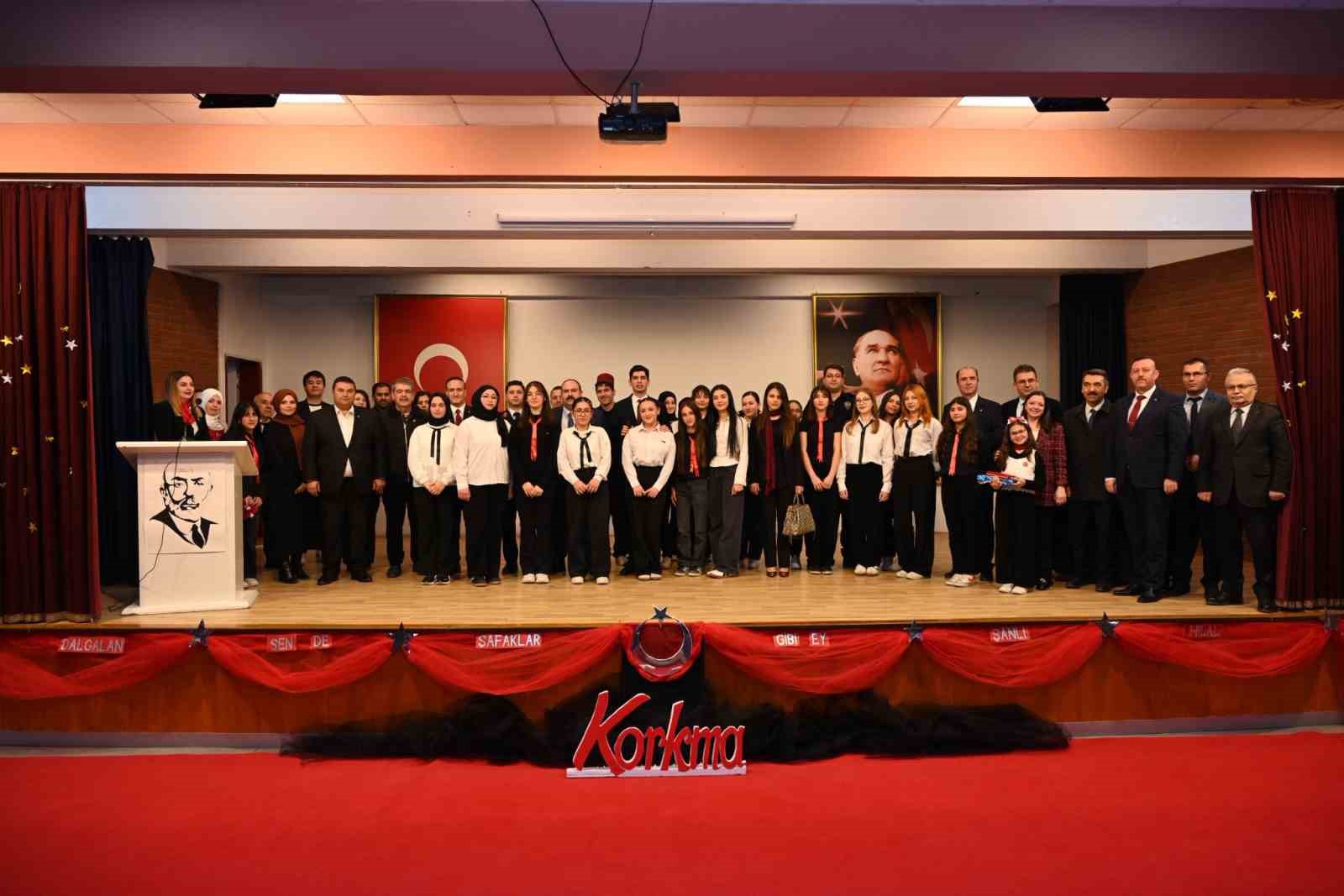 İnönü’de İstiklal Marşı’nın Kabulü ve Mehmet Akif Ersoy’u Anma Günü anma programı
