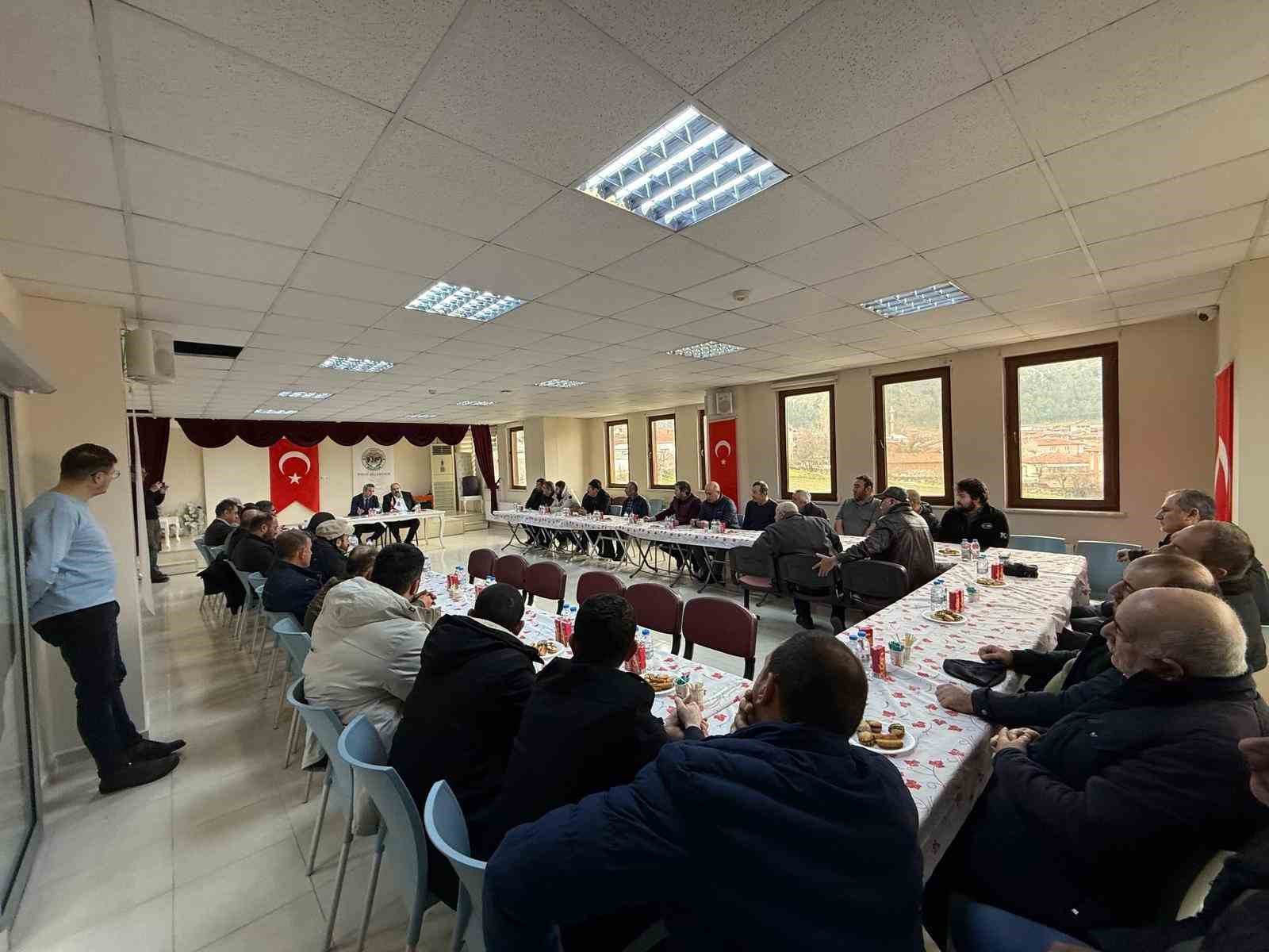 İnönü’de tarım ve sulama odaklı istişare toplantısı gerçekleştirildi
