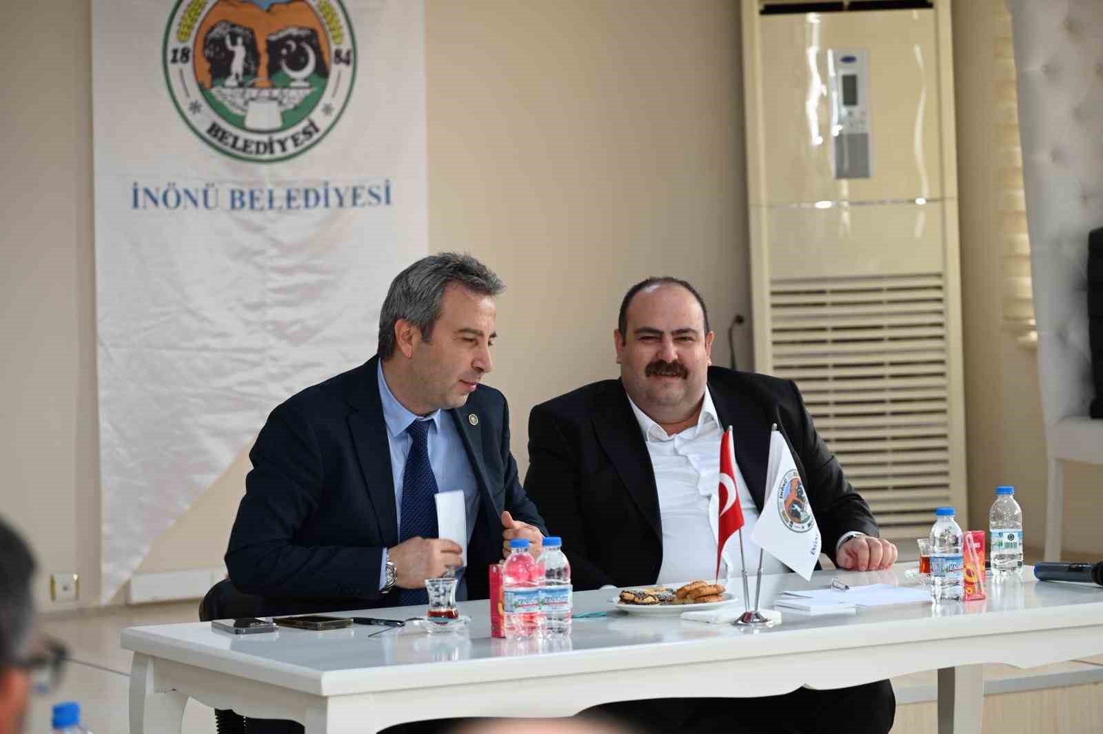 İnönü’de tarım ve sulama odaklı istişare toplantısı gerçekleştirildi
