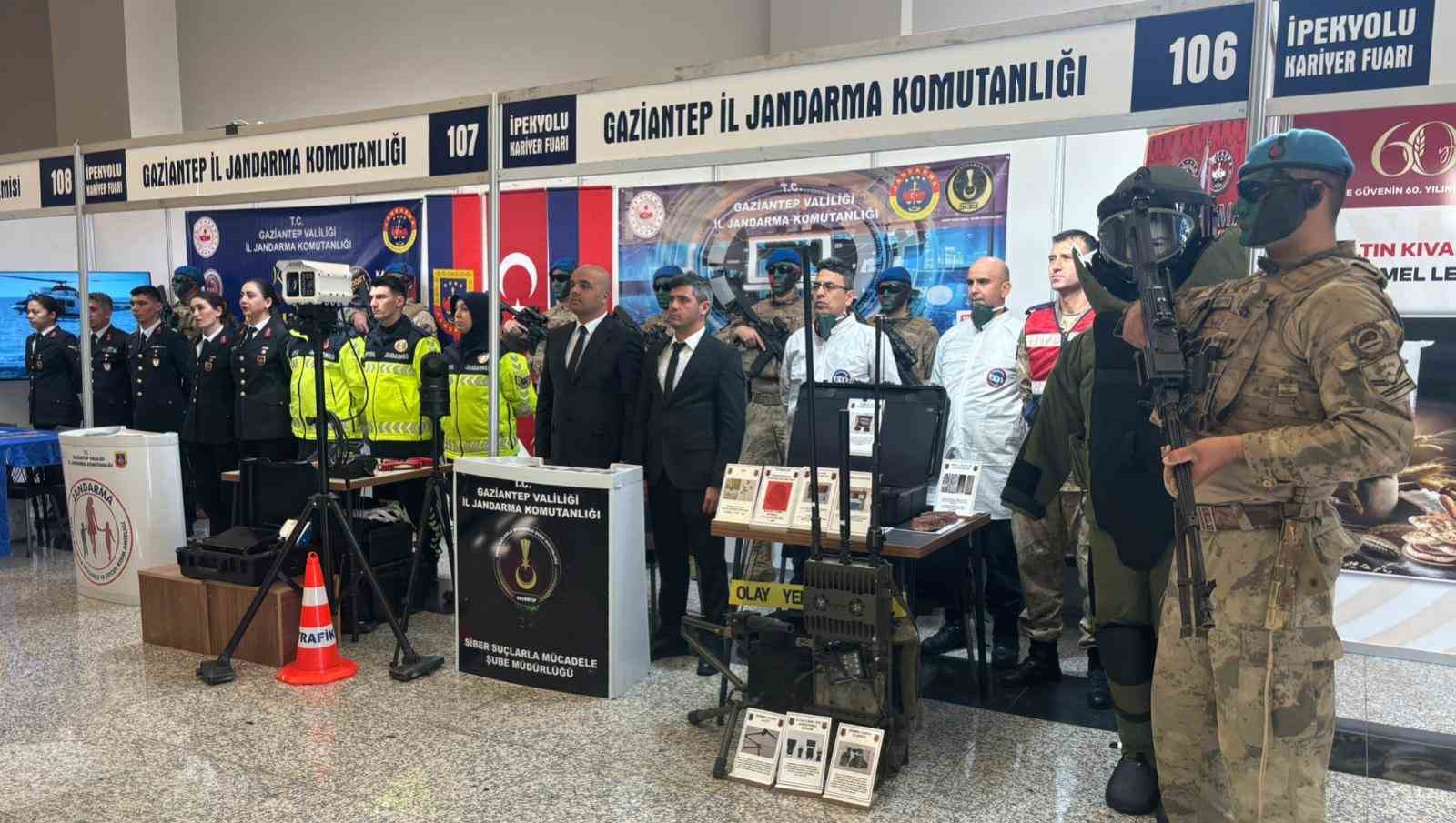 İpekyolu Bölgesel Kariyer Fuarı’nda jandarma standına yoğun ilgi
İpekyolu Bölgesel Kariyer Fuarı’nda jandarma standına yoğun ilgi