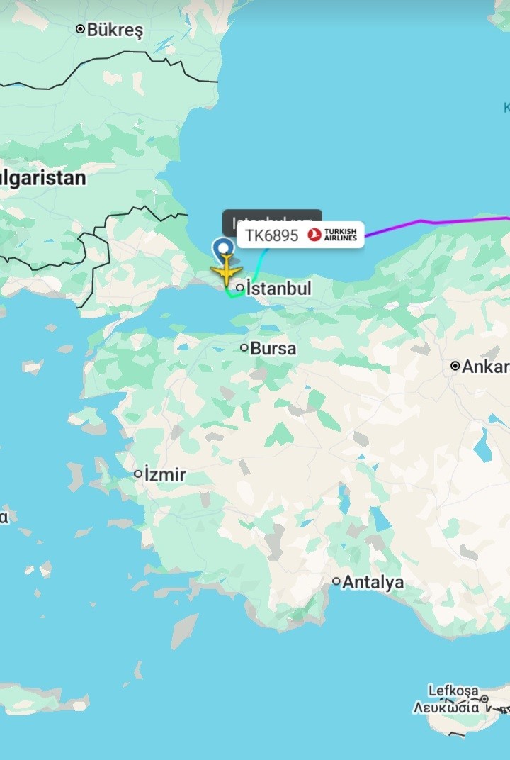 İran’da mahsur kalan THY uçağı yurda döndü
