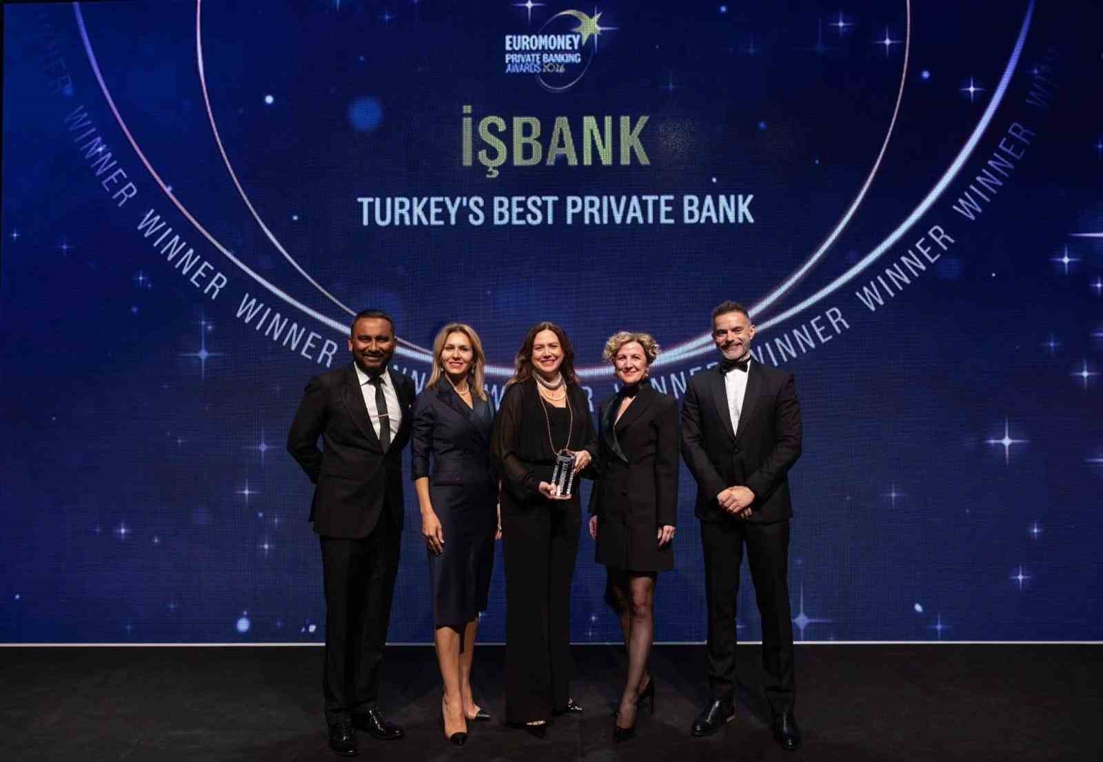 İş Bankası özel bankacılıkta Türkiye’nin en iyisi seçildi
