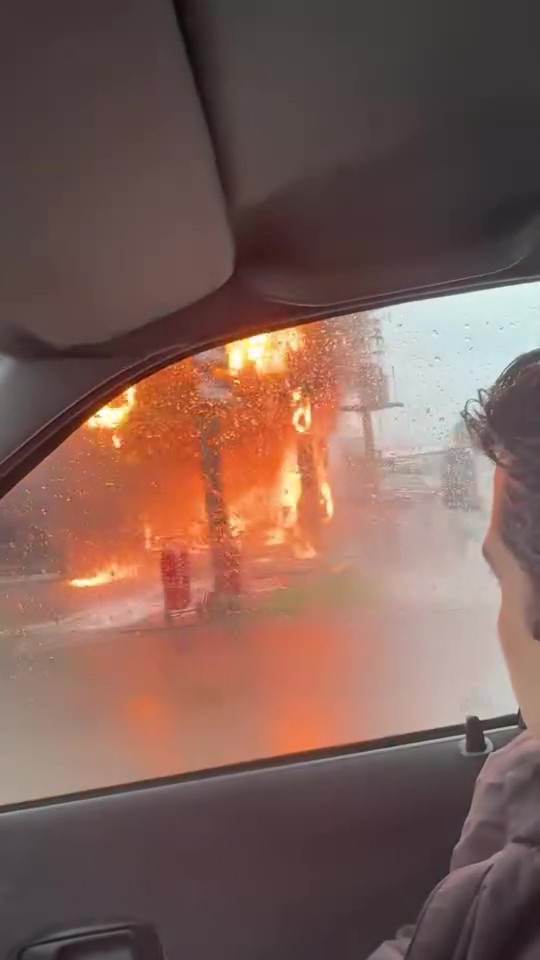 İş yeri alevlere teslim oldu
