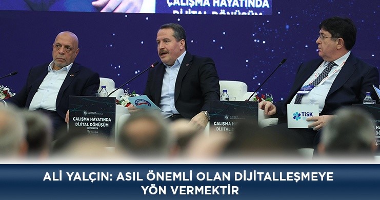 İşçi ve memur konfederasyonlarından dijital dönüşüm uyarısı: "Doğru yönetilmezse sosyal adaletsizlikleri derinleştirebilir"
İşçi ve memur konfederasyonlarından dijital dönüşüm uyarısı: "Doğru yönetilmezse sosyal adaletsizlikleri derinleştirebilir"
