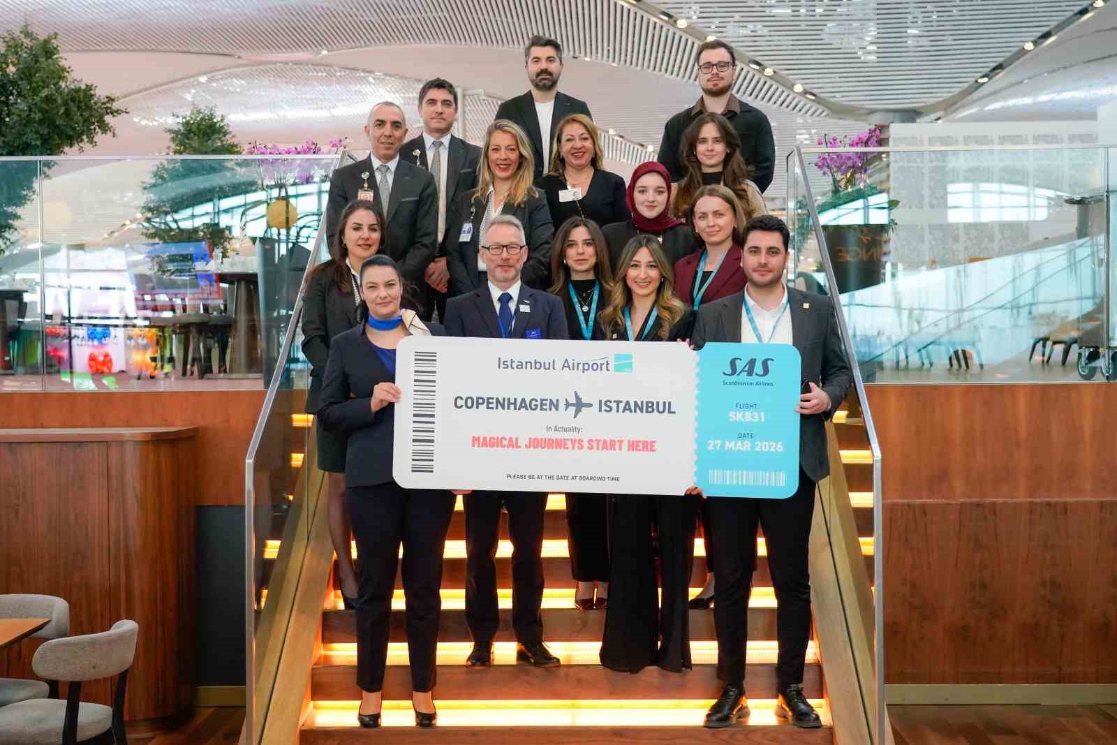 İskandinav Hava Yolları SAS, İGA İstanbul Havalimanı seferlerini başlatıyor
