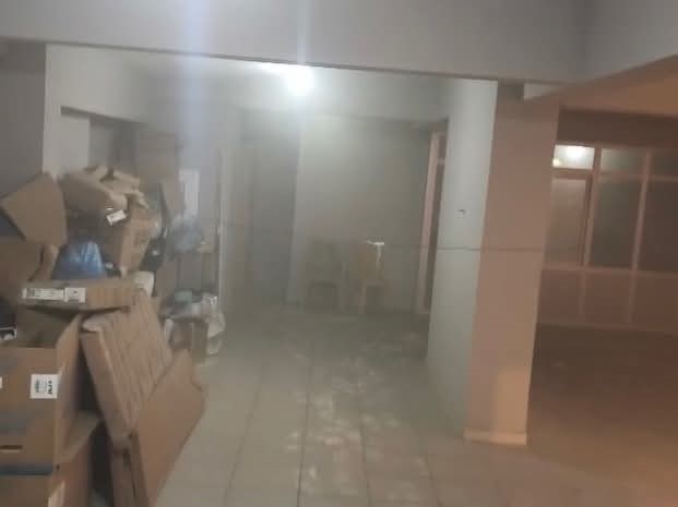 İskenderun’da binanın bodrum katında yangın çıktı
