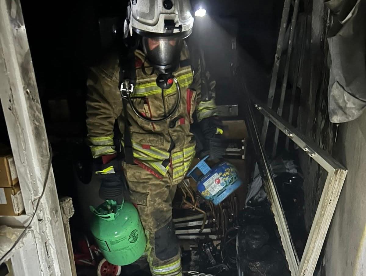 İskenderun’da ev yangını
