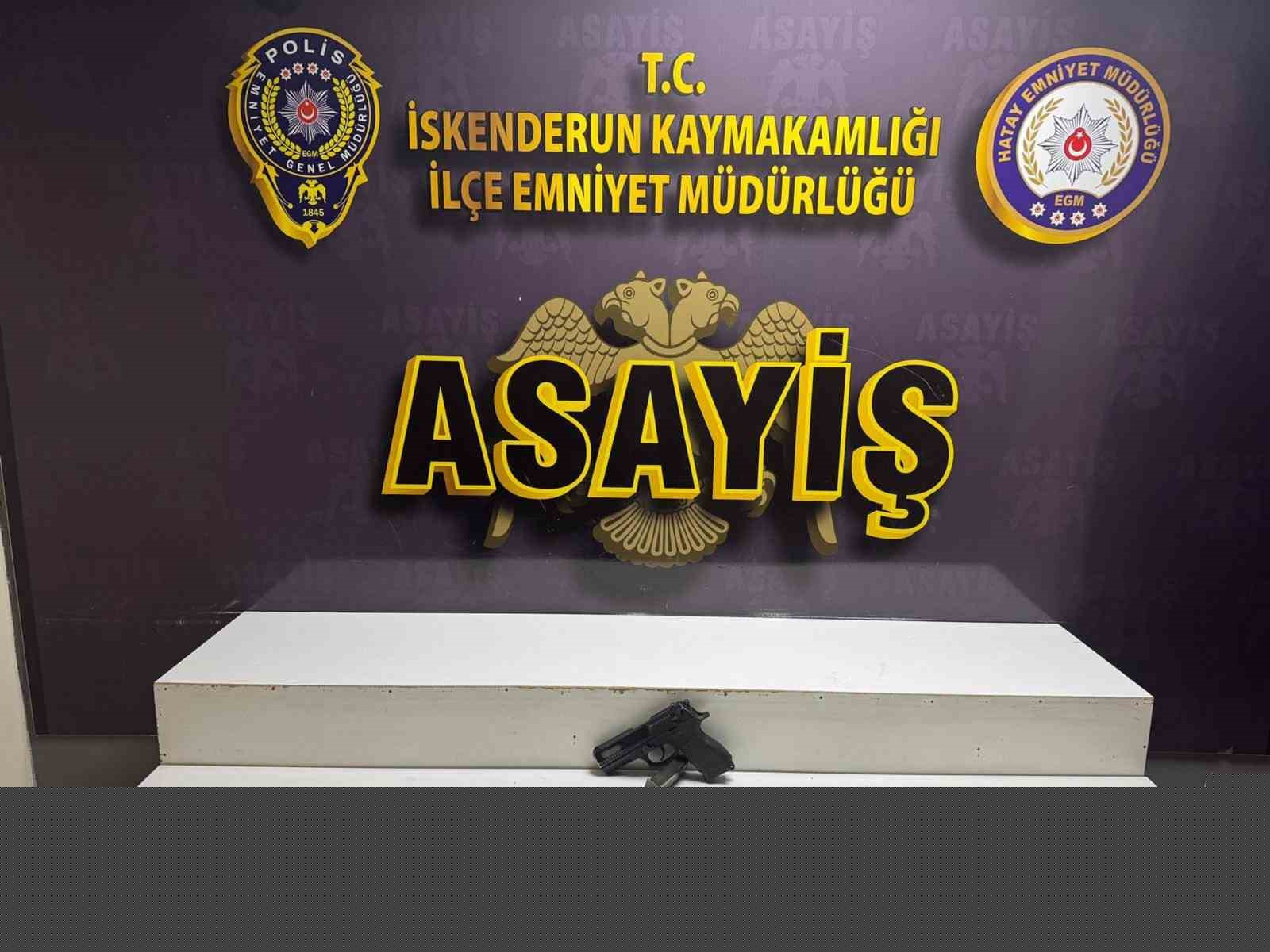 İskenderun’da hapis cezası ile aranan şahıs yakalandı
