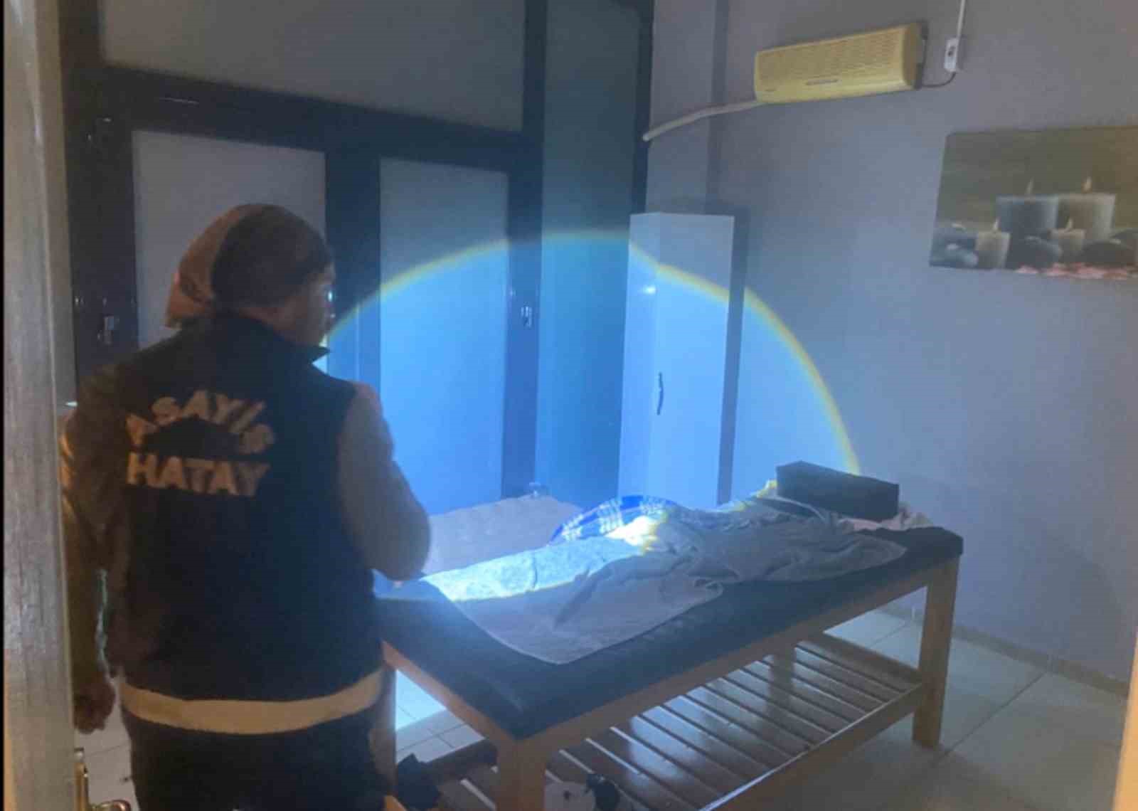 İskenderun’da SPA ve masaj salonları denetlendi
