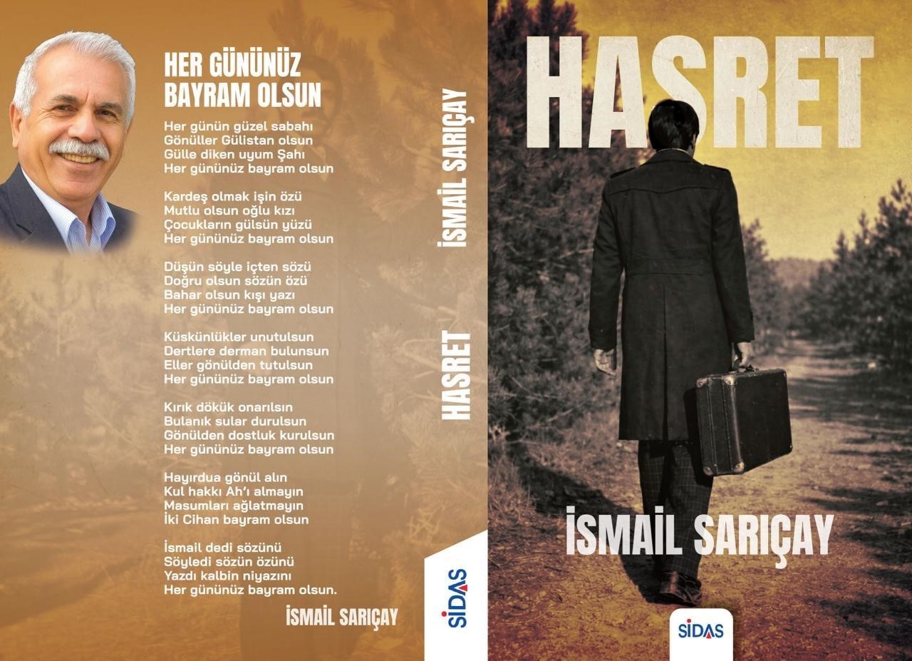 İsmail Sarıçay’ın 15. kitabı "Hasret" raflarda
