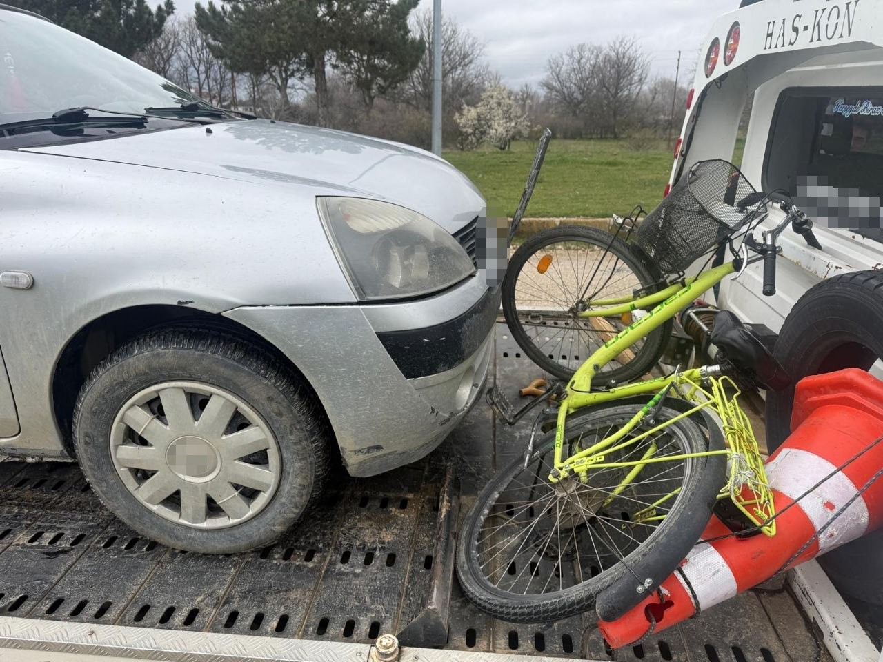 Isparta’da kazada 83 yaşındaki bisikletli ağır yaralandı
