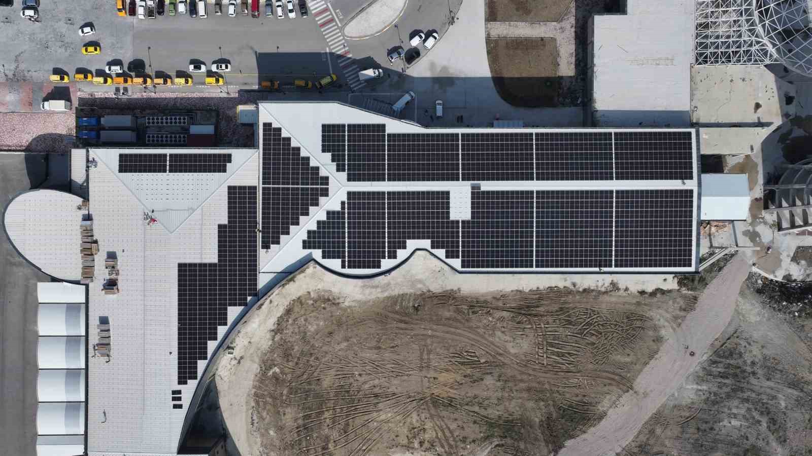 Isparta’da yeni otogarın çatısına 1,3 MW’lik GES kuruluyor
