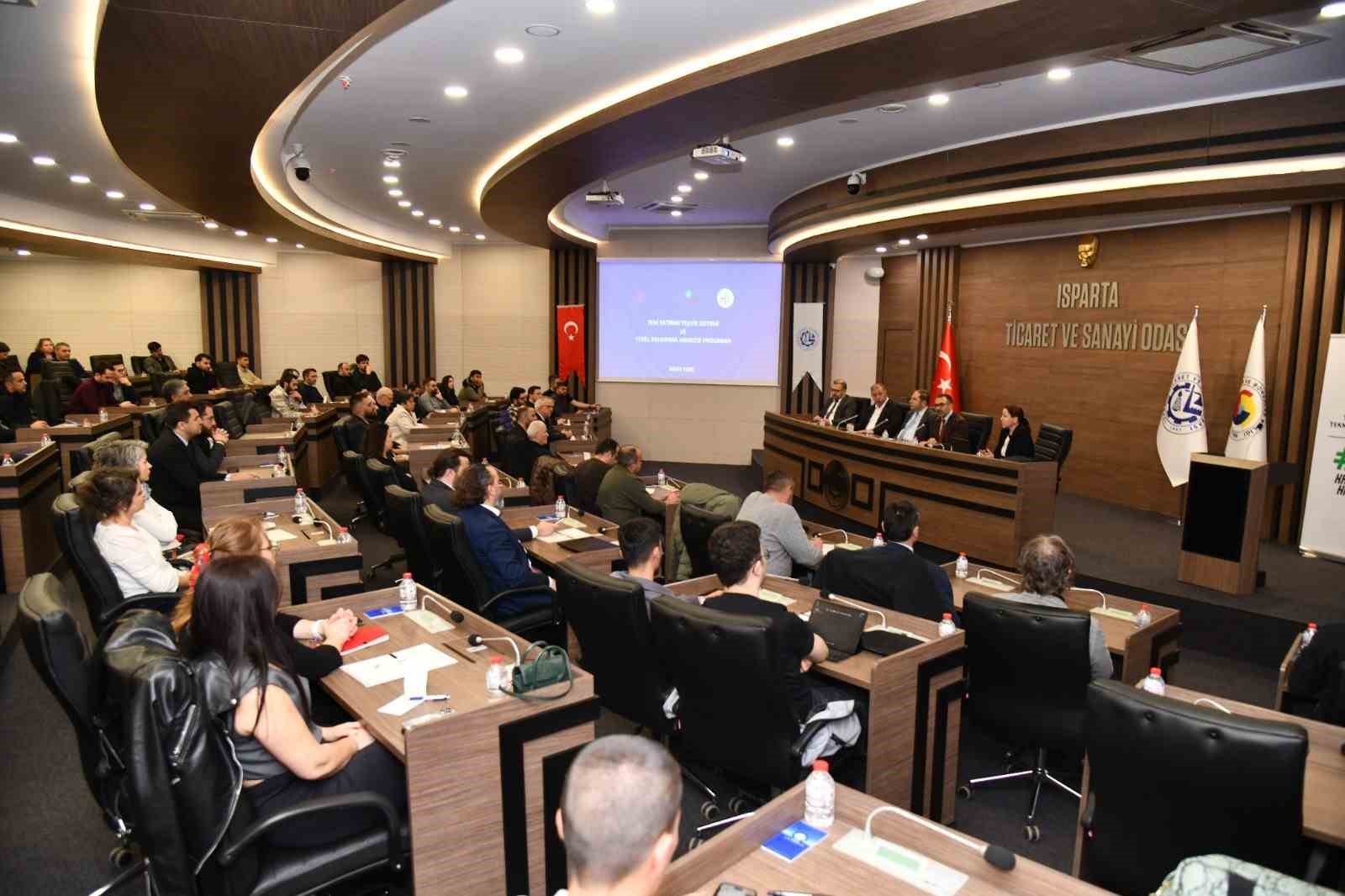 Isparta’da yerel kalkınma hamlesi tanıtıldı: Dört stratejik alana yatırım çağrısı

