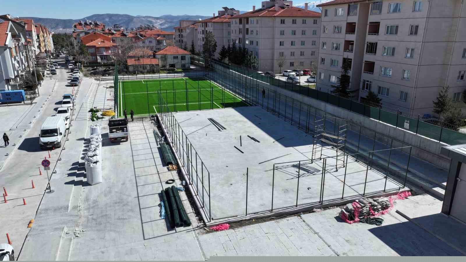 Isparta’ya 13 yeni semt sahası geliyor
