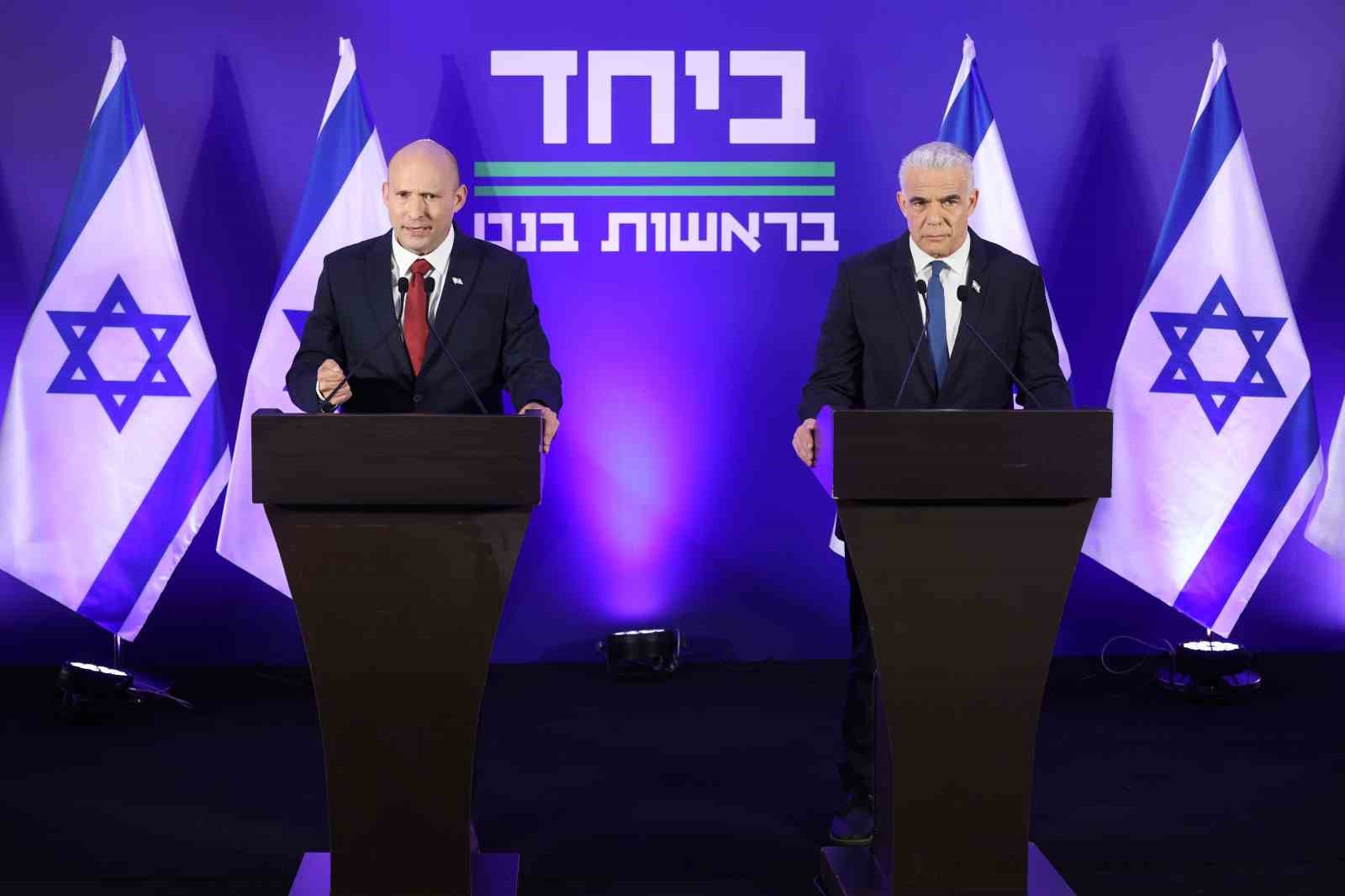 İsrail’de iki eski başbakan Netanyahu’ya karşı ittifak kurdu
