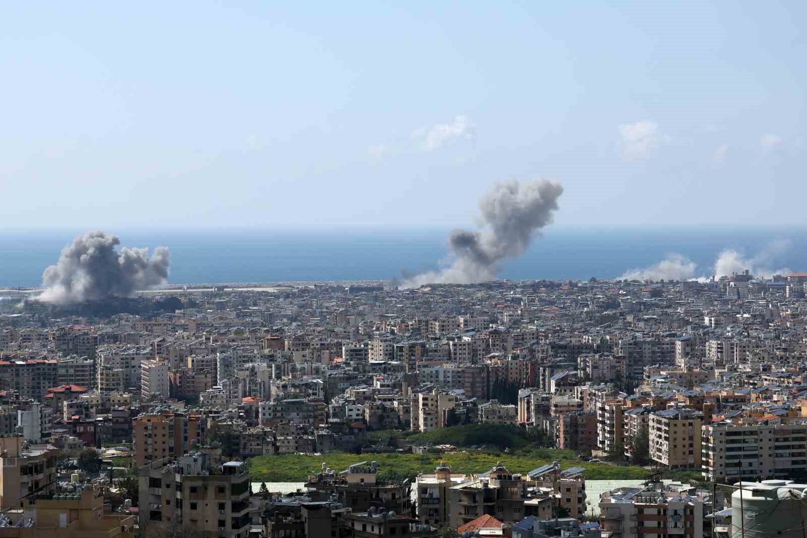 İsrail’den Lübnan’a çatışmaların başlamasından bu yana en büyük hava saldırısı
