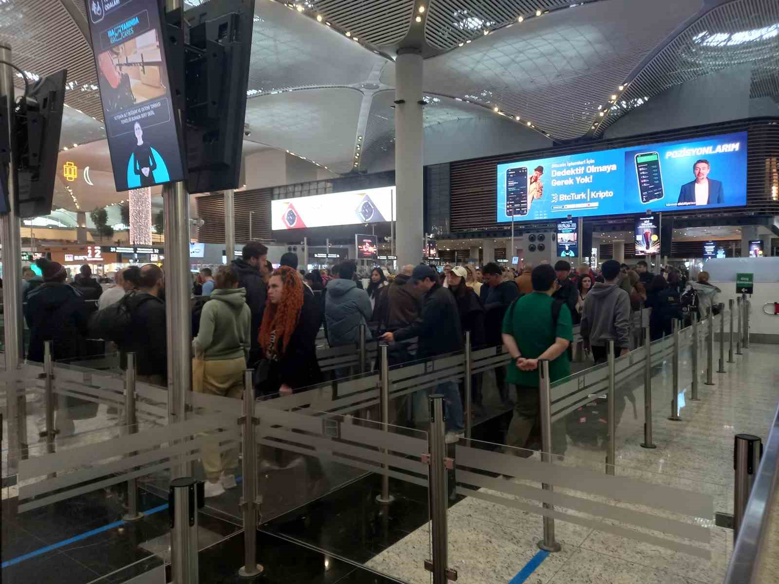 İstanbul Havalimanı’nda Ramazan Bayramı yoğunluğu
