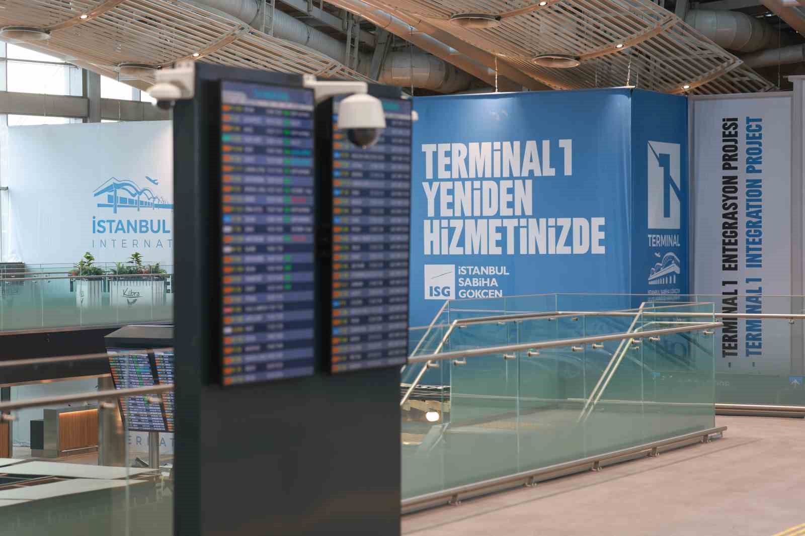 İstanbul Sabiha Gökçen Uluslararası Havalimanı ek terminali hizmete açıldı
