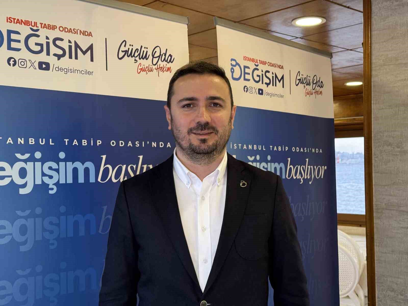 İstanbul Tabip Odası Başkan Adayı Dr. Uzun: "Hekimlere saldıranlara 180 bin lira ceza uygulanması için mücadele edeceğiz"
İstanbul Tabip Odası Başkan Adayı Dr. Uzun: "Hekimlere saldıranlara 180 bin lira ceza uygulanması için mücadele edeceğiz"