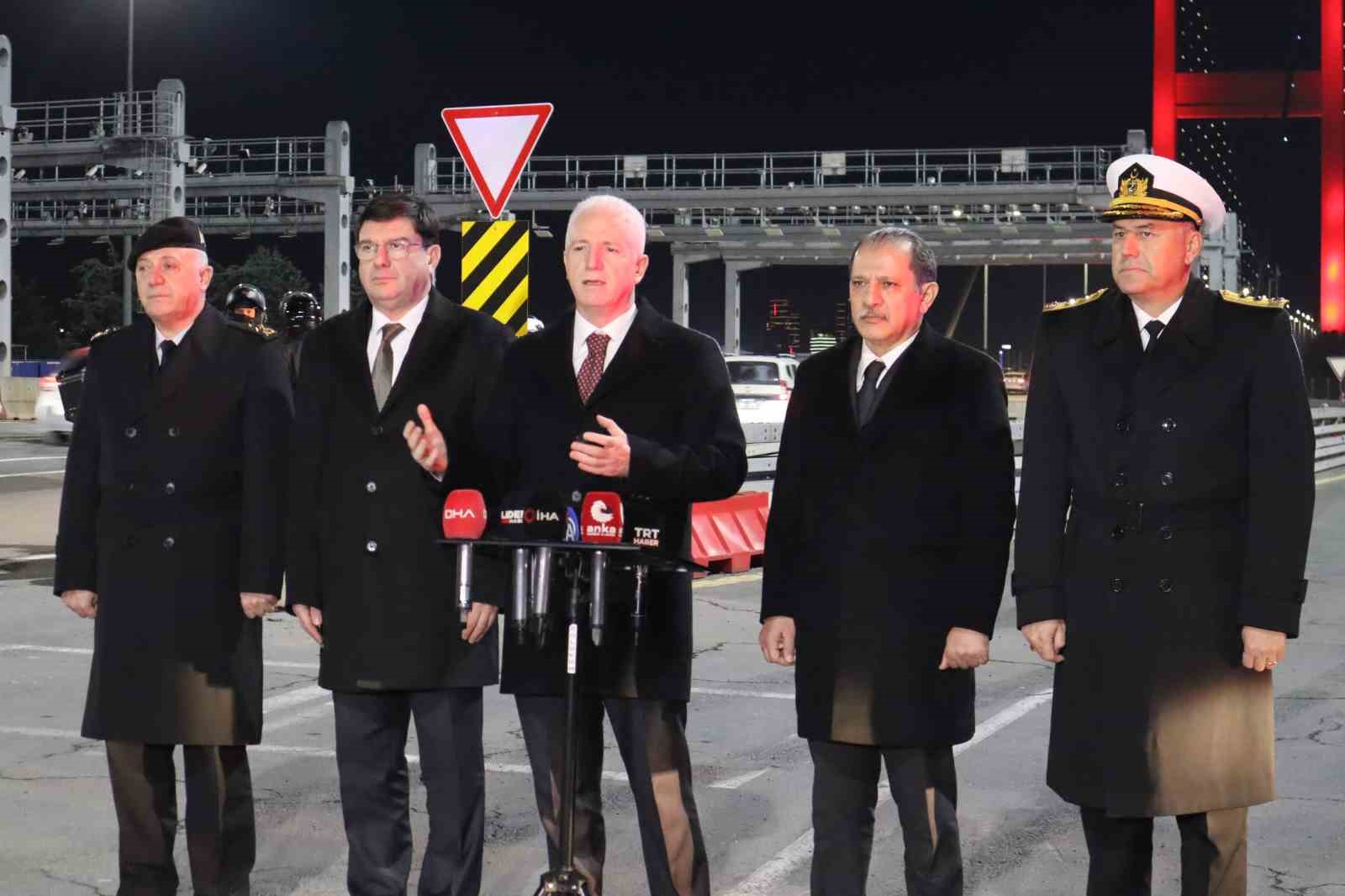 İstanbul Valisi Gül: "Hemşehrilerimizin huzur içinde yeni yıla girmesi için bütün tedbirleri aldık"
