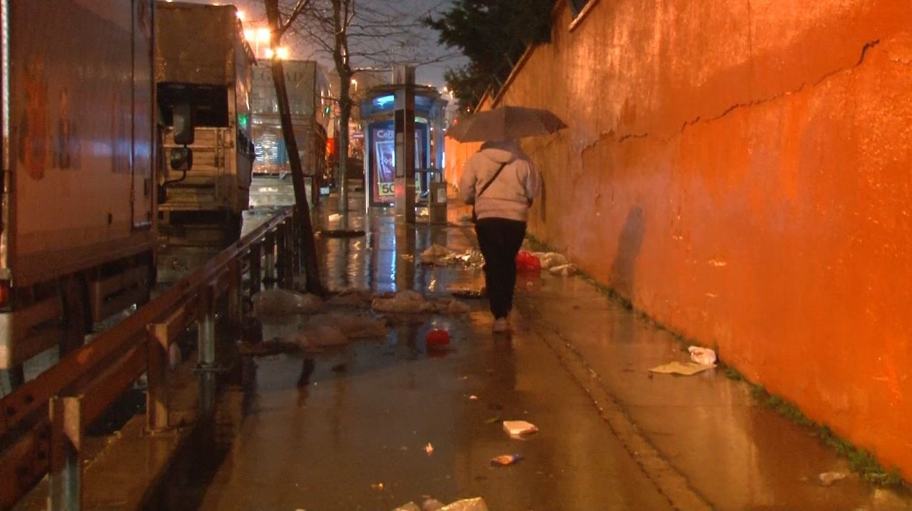 İstanbul’da fırtına ve yağmur
