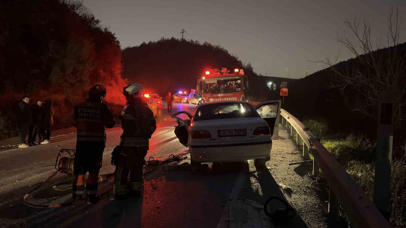 İstanbul’da iftar saatinde feci kaza: 1 ölü, 2 yaralı
