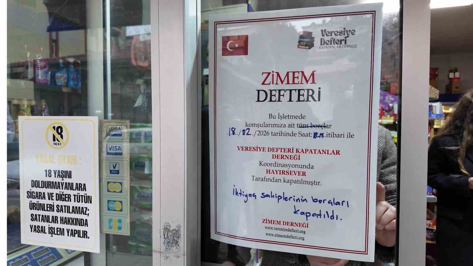 İstanbul’da kadim kültür devam ediyor: 320 kişinin bakkal borcu kapatıldı
