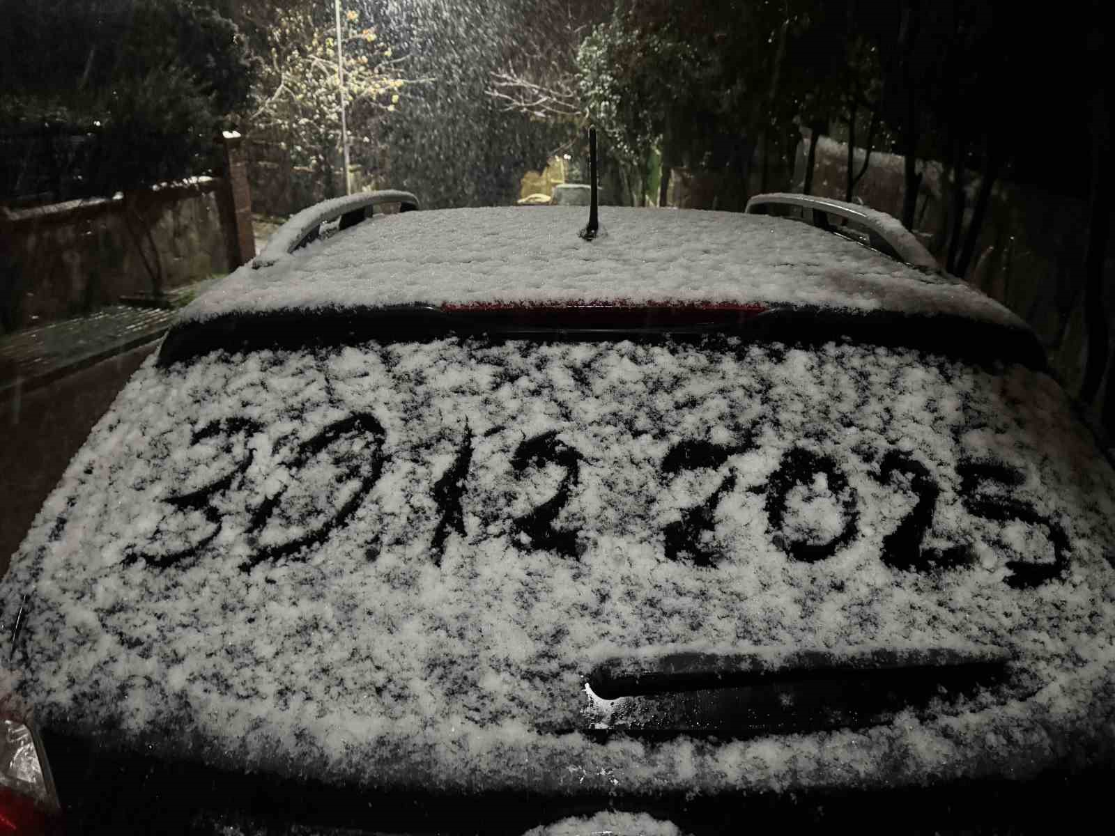 İstanbul’da kar yağışı başladı
