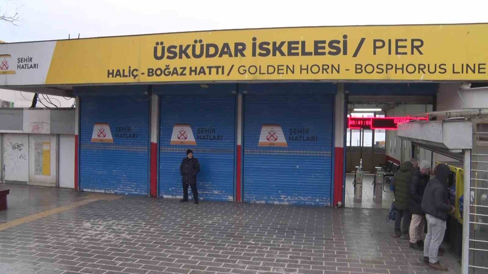 İstanbul’da lodos etkisini sürdürüyor.
