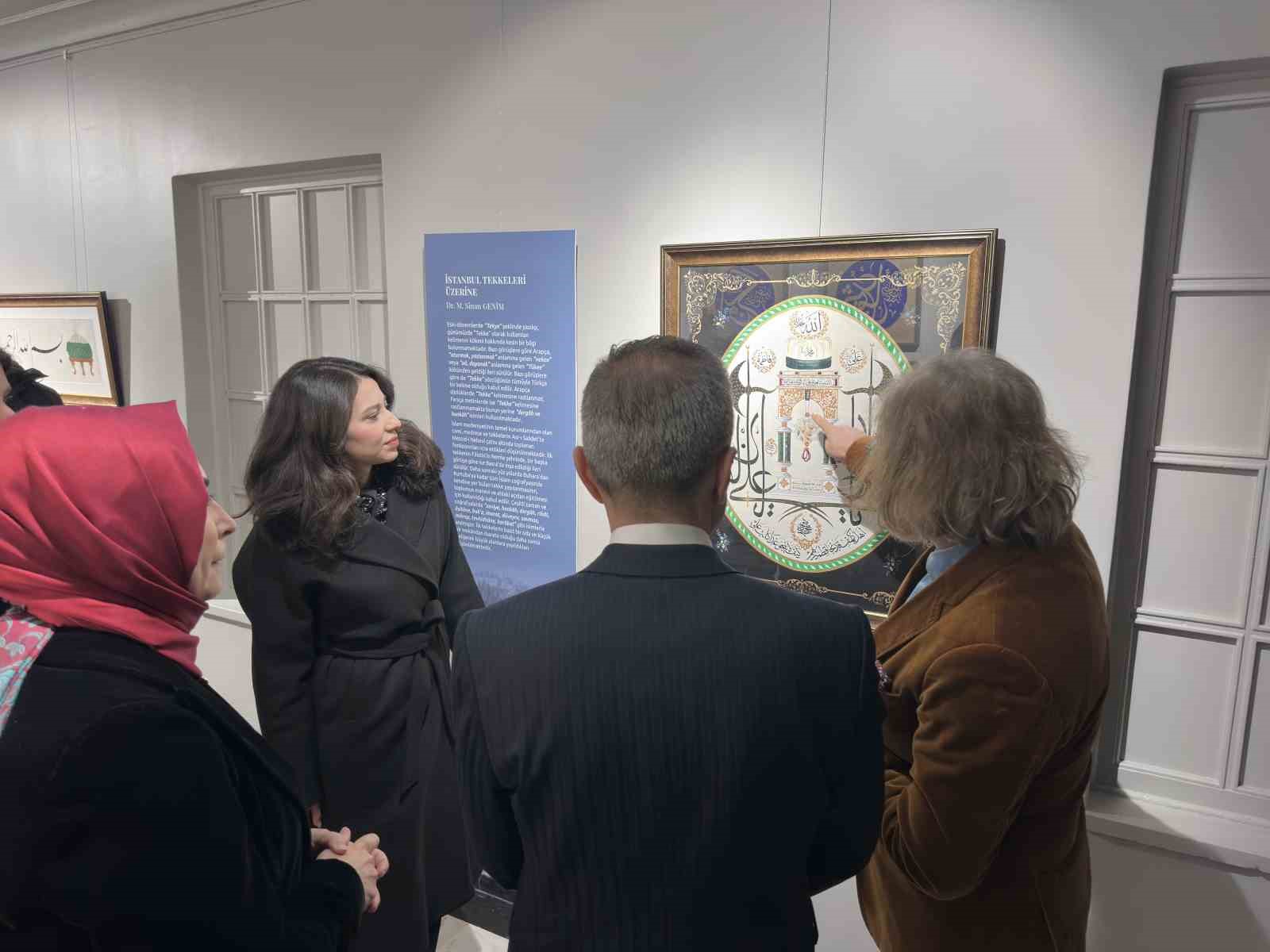 "İstanbul’da Tasavvufi Hayat" sergisi sanatseverlerle buluştu
