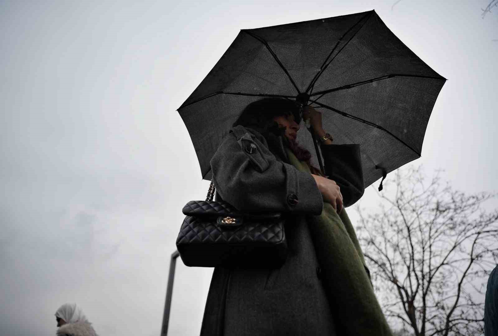İstanbul’da yağmur sonrası manzara havadan görüntülendi
