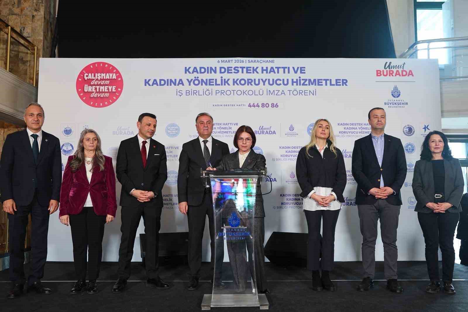 İstanbul’daki belediyeler kadınlar için güçlerini birleştirdi: Başkan Köymen protokole imza attı
