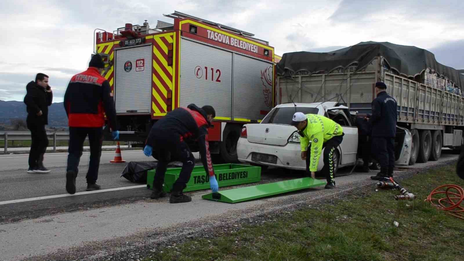 İstanbul’dan Ordu’ya cenazeye giderken kazada hayatlarını kaybettiler
