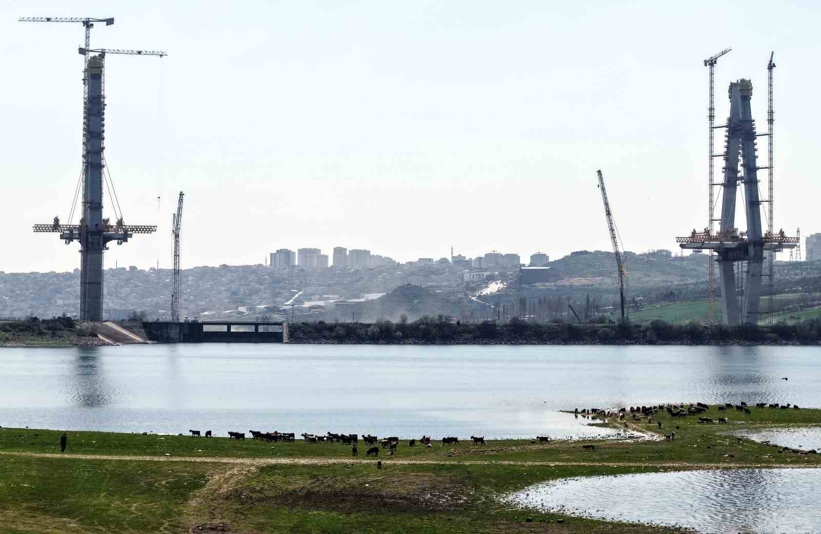 İstanbul’un yeni yüzü; köprü yükselirken keçiler merada
İstanbul’un yeni yüzü; köprü yükselirken keçiler merada