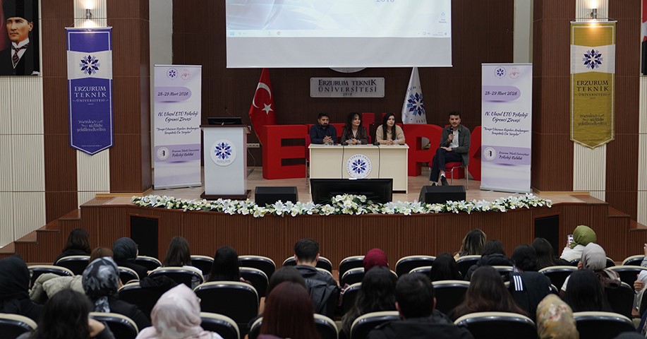 IV. ulusal ETÜ psikoloji öğrenci zirvesi "Terapi odasının kapıları aralanıyor" temasıyla gerçekleştirildi
